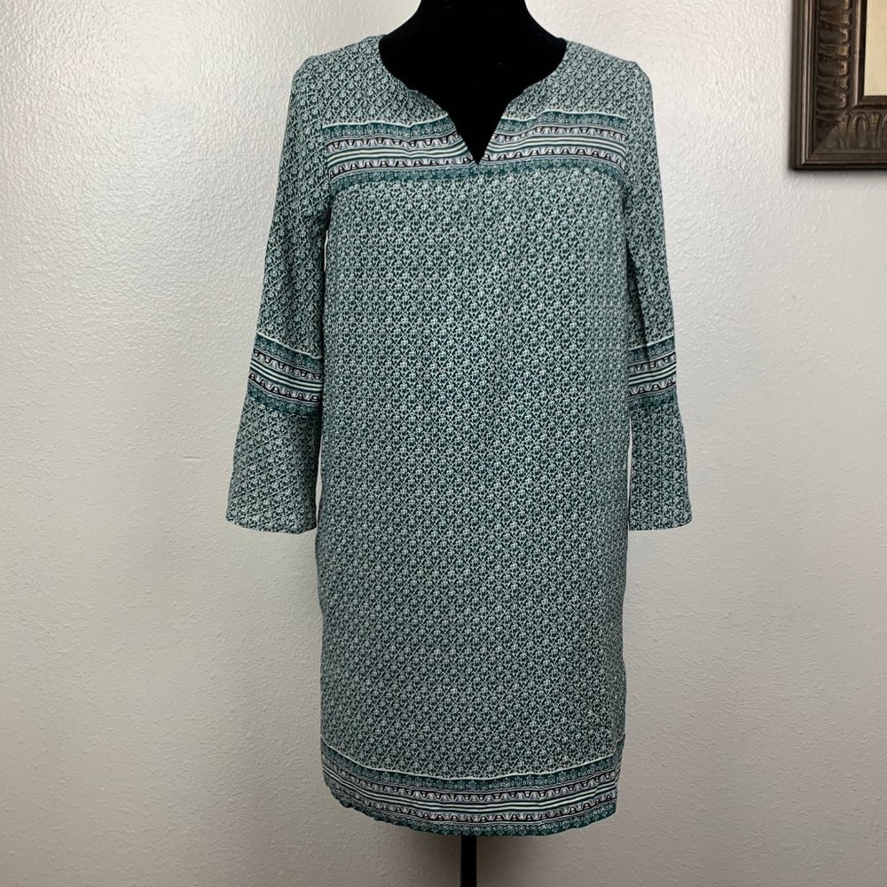 Name Brand: Madewell Starland Bell-Sleeve Dress - Picture 2 of 8
